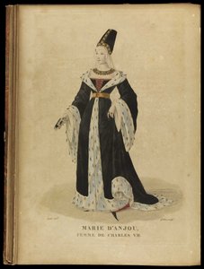 Marie van Anjou, koningin van Frankrijk, eind 18e eeuw