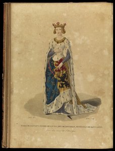Maria van Avesnes 1280-1354, eind 18e eeuw door Georges Jacques Gatine