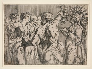 De onthoofding van Johannes de Doper door Georges Lallemand