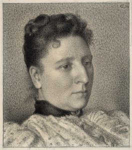 Portret van Anna Boch door Georges Lemmen