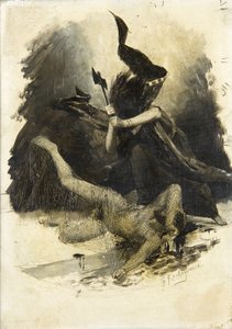 Oude veldslag, ca. 1880