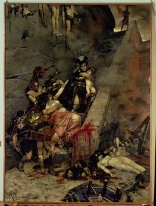 Andromache door Georges Marie Rochegrosse
