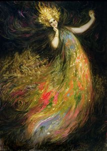 De Achtervolging van de Maya, 1924 door Georges Marie Rochegrosse