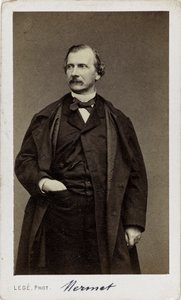 Portret van de Componist Auguste Mermet 1810-1889