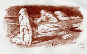 De dromers, 1898 door Georges McCulloch