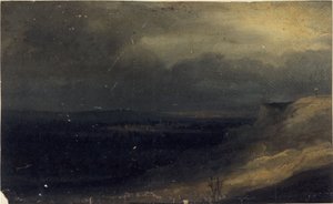 Vermoedelijk uitzicht op Montmartre, circa 1830