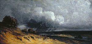 Storm bij Montmartre