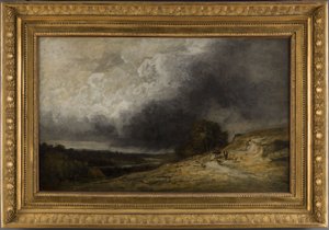 Kudde onder de storm, tussen 1796 en 1843 door Georges Michel