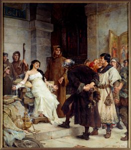 Een stigma in de Middeleeuwen door Georges Moreau de Tours