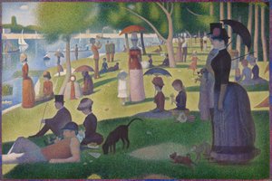 Een Zondag op La Grande Jatte — 1884, 188486 door Georges Pierre Seurat