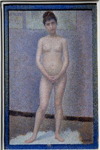 Gezichtsteller door Georges Pierre Seurat