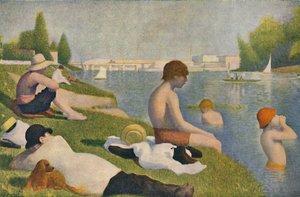 La Baignade, Zwemmers bij Asnieres