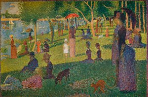 Studie voor Een Zondag op La Grande Jatte door Georges Pierre Seurat