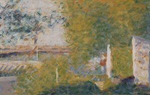 De Brug bij Bineau door Georges Pierre Seurat