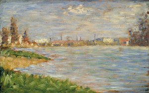 De rivieroevers, c.1883