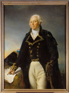 Portret van Francois Christophe Kellermann, Hertog van Valmy, Generaal in Chef van het Armee van Moselle, Schilderij door Georges Rouget