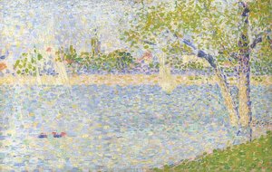 De Seine gezien vanaf de Grande Jatte door Georges Seurat