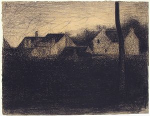 Landschap met Huizen, 1882-83