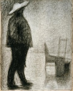 Lastdrager door Georges Seurat