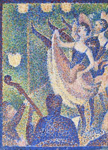 Studie voor De Chahut, c.1889 door Georges Seurat