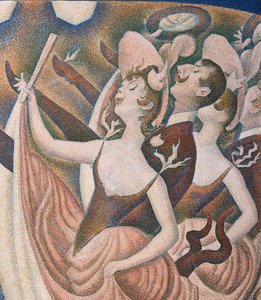 De Can-Can door Georges Seurat