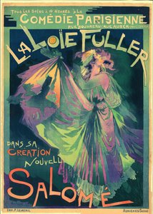 Loïe Fuller als Salomé door Georges de . Feure