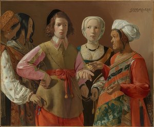 De waarzegster door Georges de La Tour