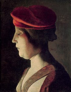Hoofd van een Vrouw door Georges de La Tour