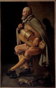 Schilderij door Georges De La Tour (1593-1652)