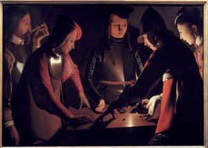 Spelers door Georges de La Tour