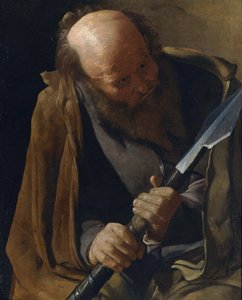 Sint Thomas de Apostel door Georges de La Tour