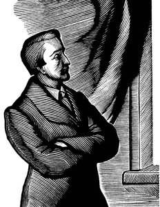 Heinrich Heine, 19e-eeuwse Duitse dichter, 1934 door Georgi Yecheistov