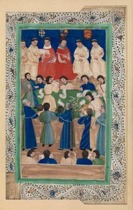 Gerechtshof, ca. 1460 (21962470521) door Georgia Levan Ramishvili from Tbilisi
