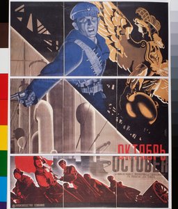 Filmposter, "Oktober"