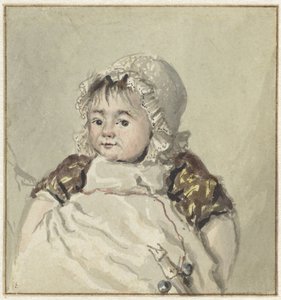 Portret van Cornelia Johanna van Os door Georgius Jacobus Johannes van Os