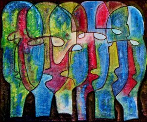 Les Zombis de Fort-Dimanche (Haïti) 2008 door Gerald Bloncourt