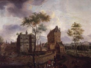 De stadspoorten van Mechelen door Gerard Philippe Colin