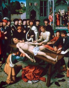 De vilderij van Sisamnes (detail), 1498