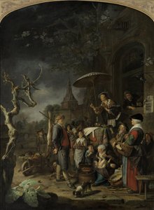 De Kwakzalver, 1652 door Gerrit Dou