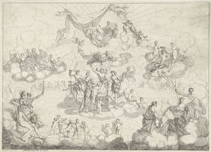 Huwelijk van Bacchus door Gerard Melder