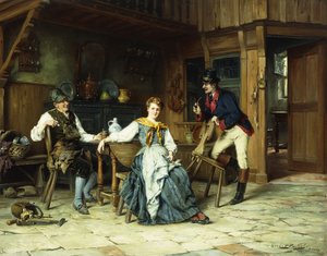 Middagbezoekers door Gerard Portielje