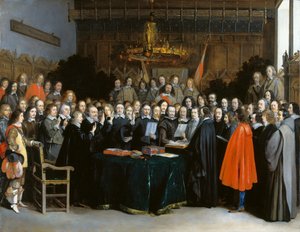 De ratificatie van het Verdrag van Münster