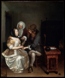 Een glas limonade, 1660s door Gerard Terborch II