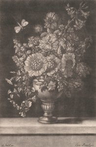 Een Bloemenstuk door Gerard Valk