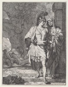 Aeneas en de Sibylle door Gerard de Lairesse