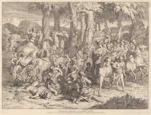 Semiramis op de Leeuwenjacht door Gerard de Lairesse