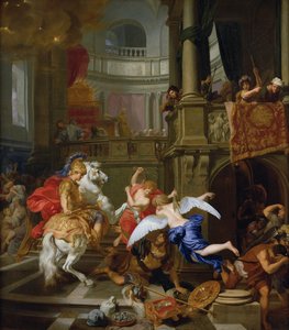 De verdrijving van Heliodorus uit de tempel