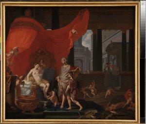 De bruiloft van Alexander en Roxana door Gerard de Lairesse