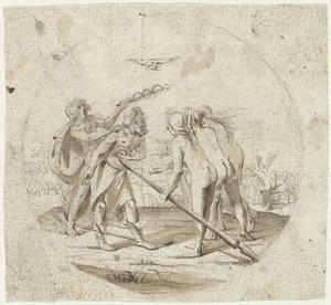 Het oordeel van Paris door Gerard ter Borch (I) (possibly)