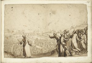 Christus voedt de menigte